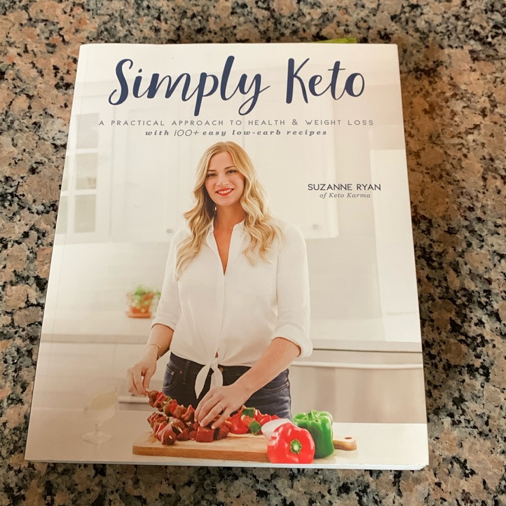 Simply Keto Book by Mellissa LeRay. Never used.